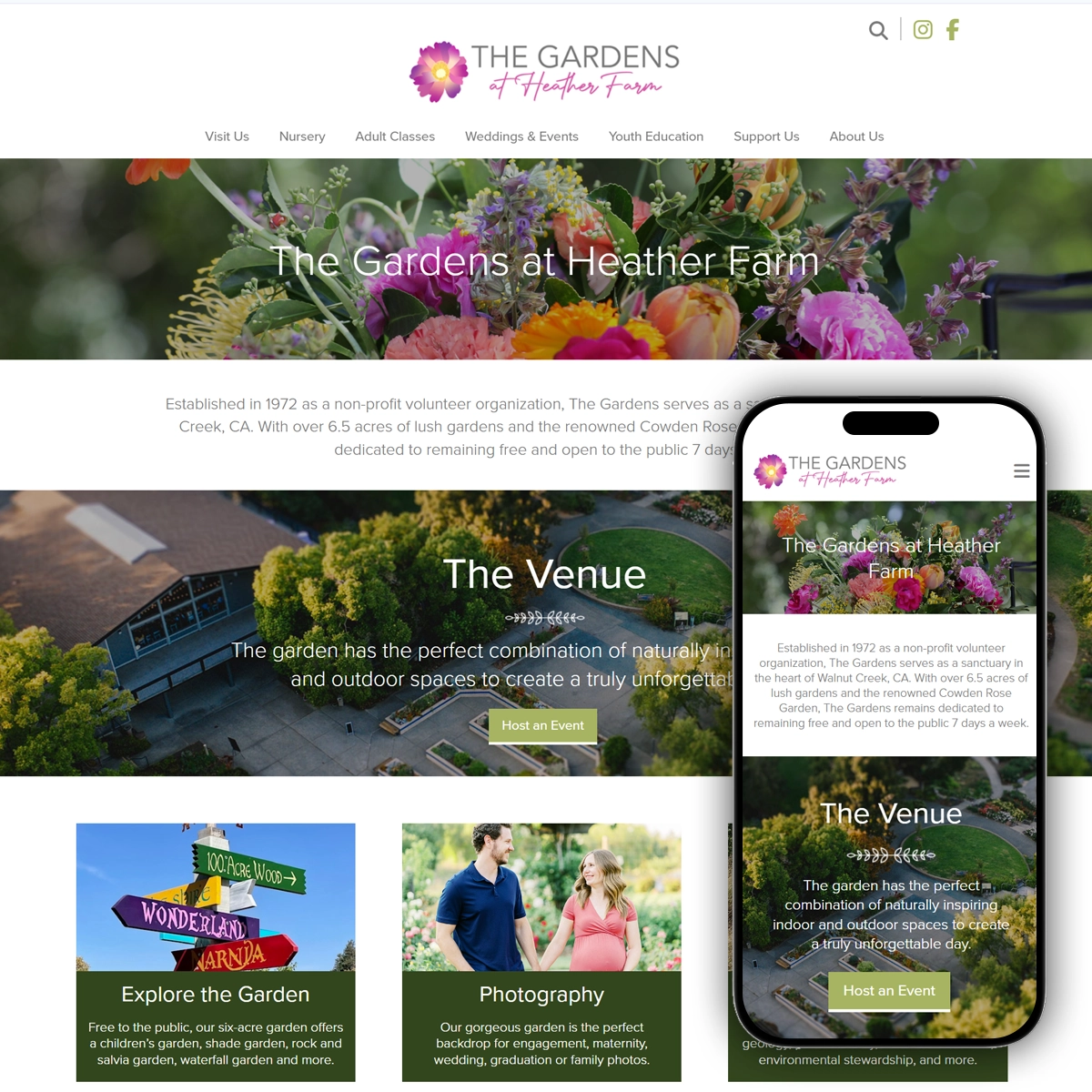 The Gardens at Heather Farm